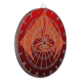 Kaffeediamant Dartscheibe (Vorderseite Links)