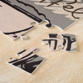 Kaffeedodeln: HandGezeichnet Muster Puzzle (Seite)