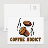 Kaffeedokument Postkarte (Vorne/Hinten)