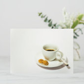 Kaffeeeinladung Einladung (Stehend Vorderseite)