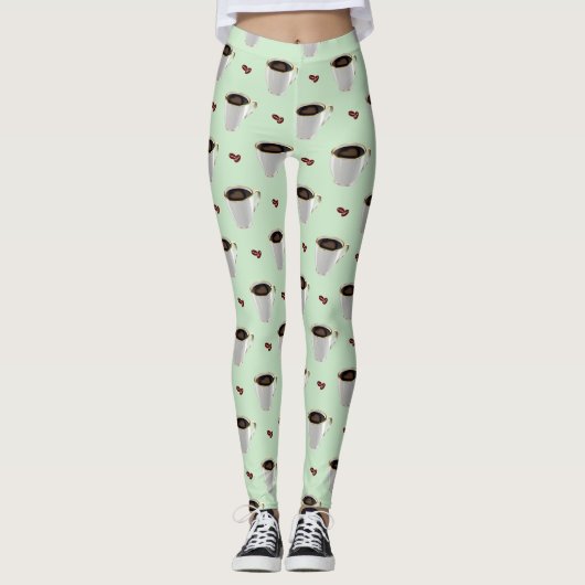 KAFFEEEKÜCHE & BEANS LEGGINGS (Vorderseite)