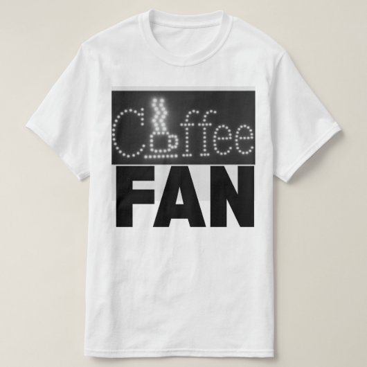 Kaffeefan T-Shirt (Design vorne)