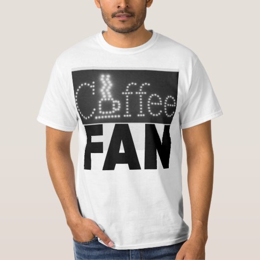 Kaffeefan T-Shirt (Vorderseite)
