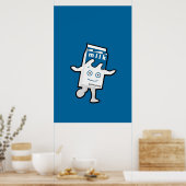 Kaffeefernseher Poster (Küche)