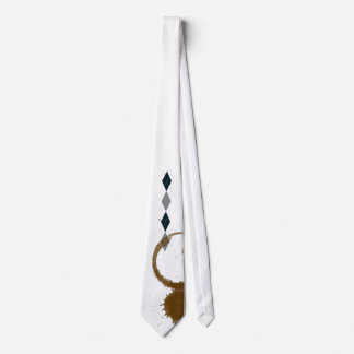 Kaffeefleck-Krawatte Krawatte