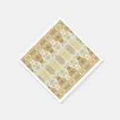 kaffeefleckiges Buchhalterpapier Serviette (Ecke)