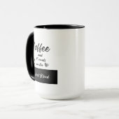 Kaffeefreundlichkeit Spezielle Tasse (Vorderseite Links)