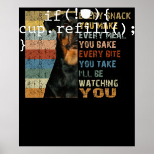 Kaffeefüllstands-Intelligente-Code-Software-Entwic Poster