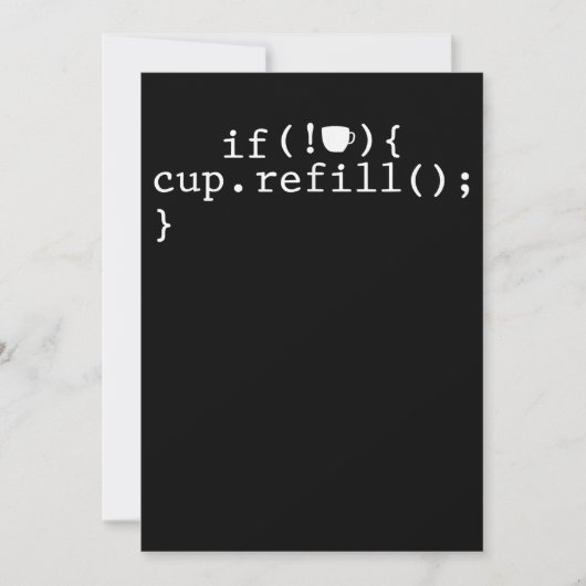 Kaffeefüllstands-Intelligente Kodierungssoftware-I Einladung (Vorderseite)