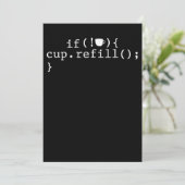 Kaffeefüllstands-Intelligente Kodierungssoftware-I Einladung (Stehend Vorderseite)