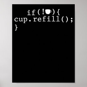 Kaffeefüllstands-Intelligente Kodierungssoftware-I Poster