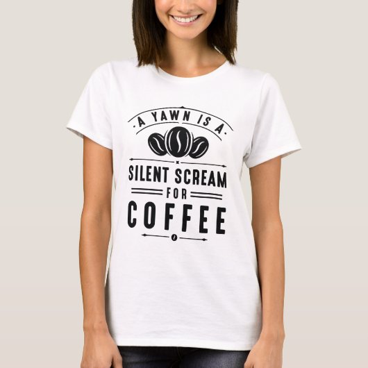 Kaffeegase T-Shirt (Vorderseite)