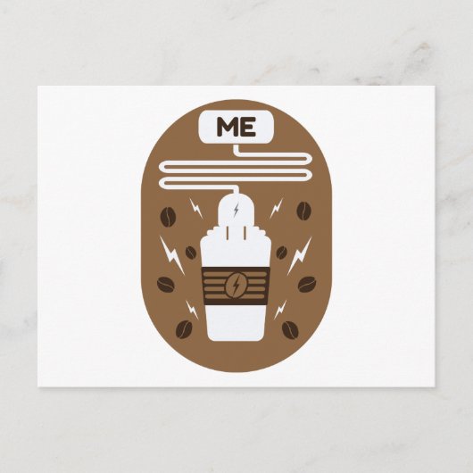 Kaffeegebühr Postkarte (Vorderseite)