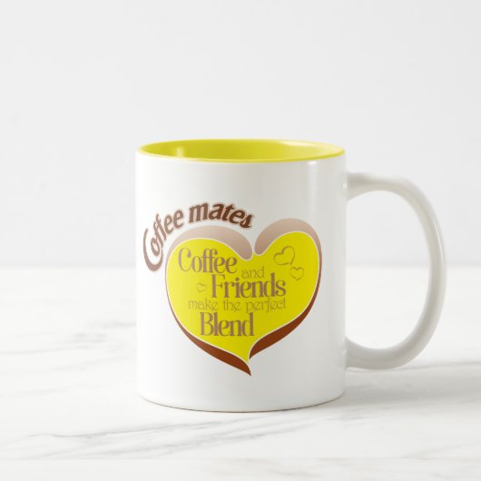 Kaffeegemeinschaft Zweifarbige Tasse (Rechts)