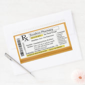 Kaffeegenehmigung Rechteckiger Aufkleber (Umschlag)