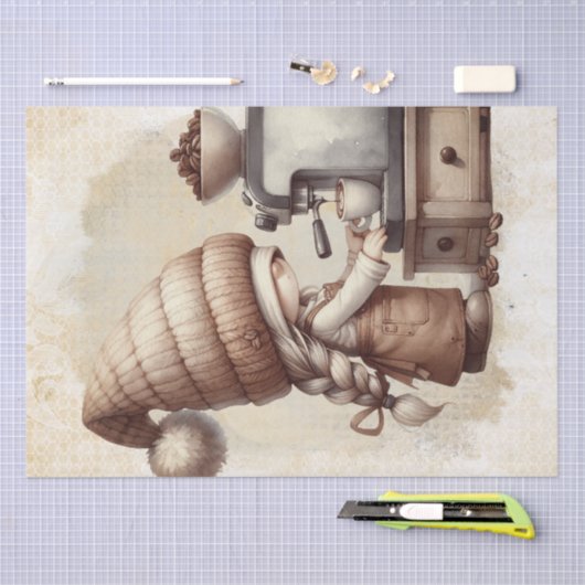 Kaffeegenuss Seidenpapier (Handwerk)