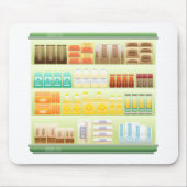 Kaffeegeschirme aus Supermarkt Mousepad (Vorne)