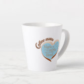 Kaffeegeschirr Latte-Tasse Milchtasse (Rechte Ecke)