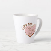 Kaffeegeschirr Latte-Tasse Milchtasse (Rechte Ecke)