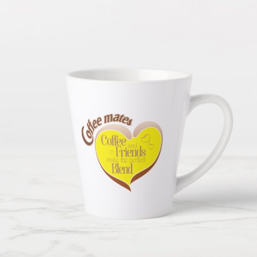 Kaffeegeschirr Latte-Tasse Milchtasse (Rechts)