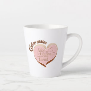 Kaffeegeschirr Latte-Tasse Milchtasse