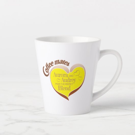 Kaffeegeschirr Latte-Tasse Milchtasse (Rechts)