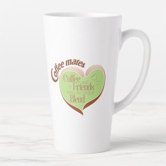 Kaffeegeschirr Latte-Tasse Milchtasse (Rechts)