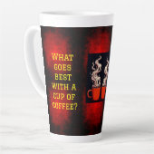 Kaffeegesichter Milchtasse (Linke Ecke)