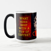 Kaffeegesichter Verwandlungstasse (Links)