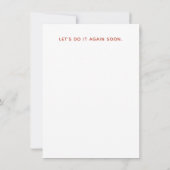 Kaffeegespräch Dankeskarte (Rückseite)