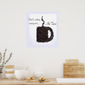 Kaffeegespräch Poster (Küche)