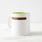 Kaffeegesprächs-Tasse Zweifarbige Tasse (Vorderseite Links)