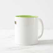 Kaffeegesprächs-Tasse Zweifarbige Tasse (VorderseiteRechts)