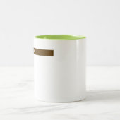 Kaffeegesprächs-Tasse Zweifarbige Tasse (Mittel)