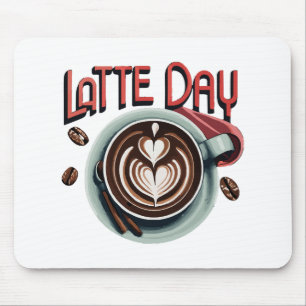 Kaffeegetränke Mousepad