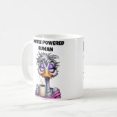 Kaffeegetriebene menschliche Mutter Kaffeetasse (Vorderseite Links)