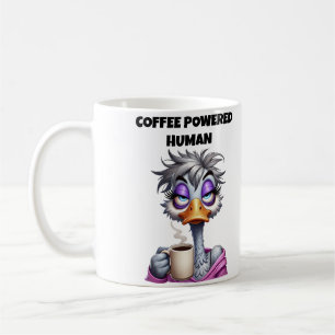 Kaffeegetriebene menschliche Mutter Kaffeetasse