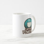 Kaffeegetriebene Retro-Tasse Kaffeetasse (VorderseiteRechts)