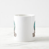 Kaffeegetriebene Retro-Tasse Kaffeetasse (Mittel)