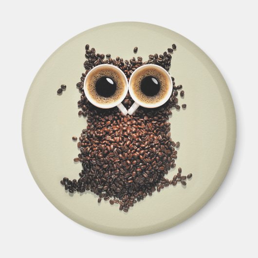 Kaffeegewächse Magnet (Vorne)
