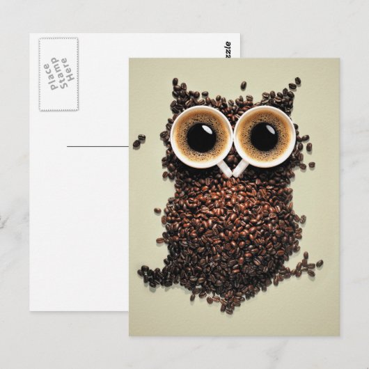 Kaffeegewächse Postkarte (Vorne/Hinten)