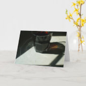 Kaffeeglas 3 karte (Gelbe Blume)