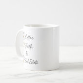 Kaffeeglaube Immobilien Kaffeetasse (Vorderseite Links)