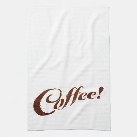 Kaffeegrund Kaffee - Handtuch (Vertikal)