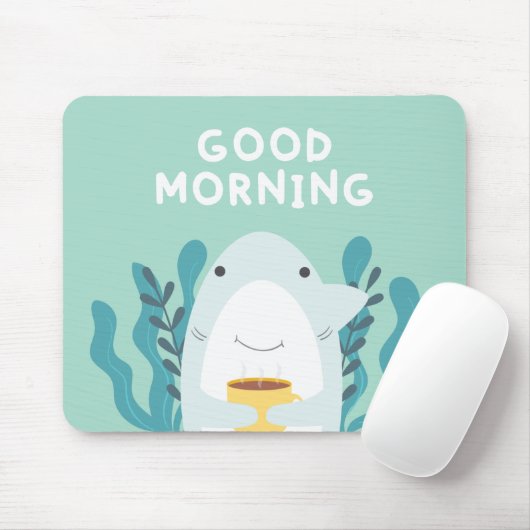 Kaffeehai Mousepad (Mit Mouse)