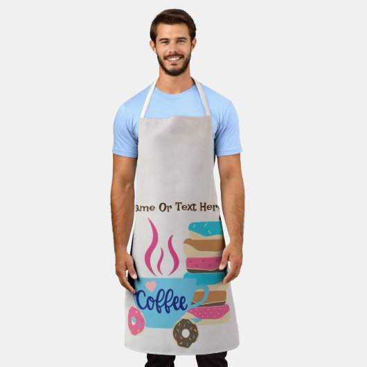 Kaffeehaus B Schürze (Getragen)