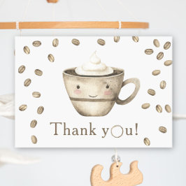 Kaffeehaus Babydusche Danke