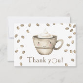 Kaffeehaus Babydusche Danke (Vorderseite)