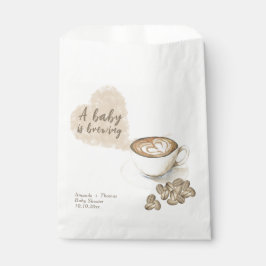 Kaffeehaus Babydusche Geschenktütchen