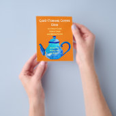 Kaffeehaus-Café-Werbespot Flyer (Gruppe)